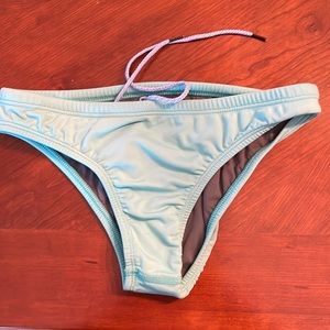 Light blue swimsuit bottoms